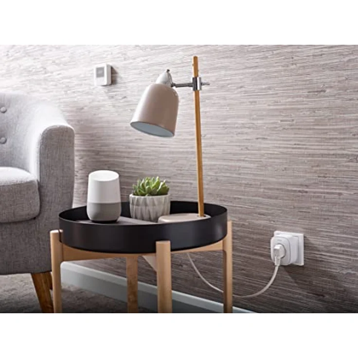 Schneider Electric Merten Wiser Smart Plug, kompatibel mit Amazon Alexa und Google Assistant, Steckdose, Steuerung per APP vor Ort oder aus der Ferne,Smart Home WiFi Steckdose, Weiß – Bild 5
