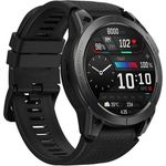 Zeblaze Stratos 3, Smartwatch mit Ultra HD AMOLED-Display, GPS, OHR-Sensor und IP68 Wasserbeständigkeit, schwarz