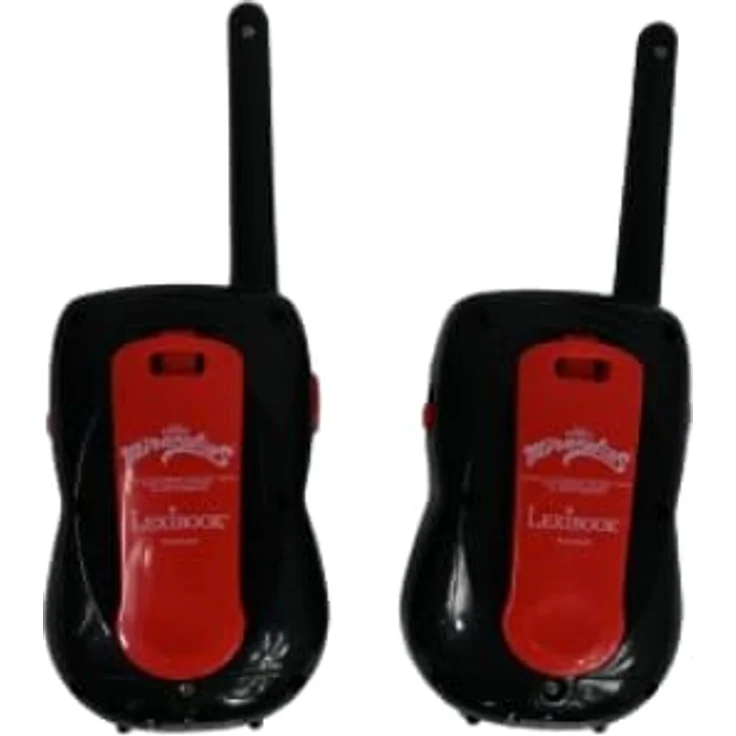 Lexibook Miraculous Ladybug Chat Noir, Walkie-Talkies mit 200m Reichweite, 2 Kommunikationskanälen, Gürtelclip, Schwarz/Rot, TW12MI – Bild 5
