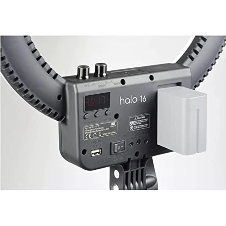 Kaiser Fototechnik NANLITE Porträt-Ringleuchte halo 16 - Preisvergleich – Bild 2