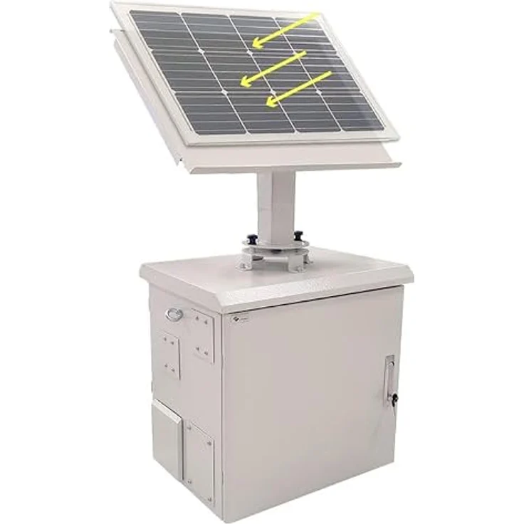 Lanview Rack Security Solar/Pole Kit, PC & Notebooks Zubehör für zuverlässige Sicherheit – Bild 3