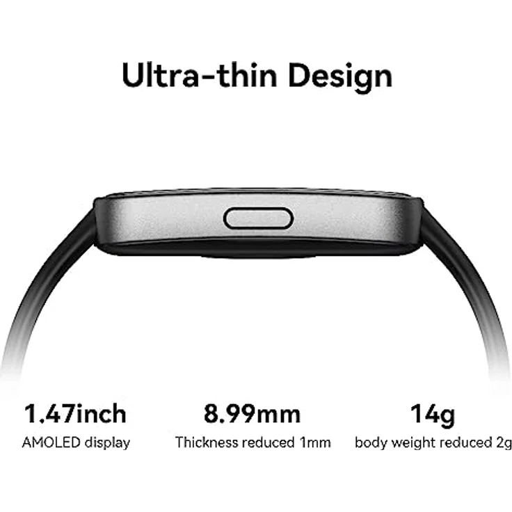 HUAWEI Band 8 Smart Watch, ultradünnes Design, präzise Schlafüberwachung, 14-Tage-Akku, kompatibel mit Android und iOS, Gesundheits- und Wellness-Experte, Sakura Pink – Bild 2
