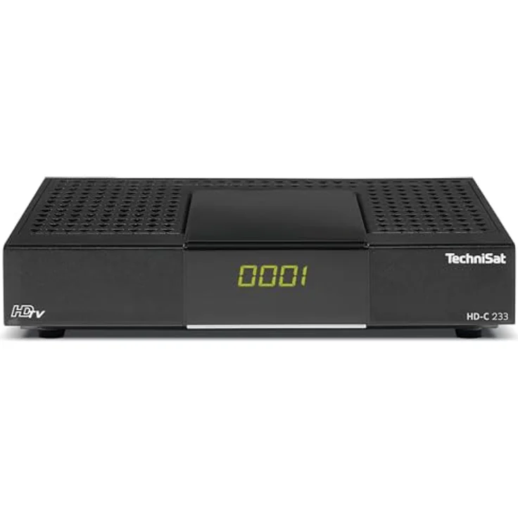 TechniSat HD-C 233 - Kabel-Receiver für digitales Kabelfernsehen (HDTV, DVB-C, HDMI, SCART, USB 2.0, RF in, EPG, Fernbedienung) in Schwarz – Bild 3