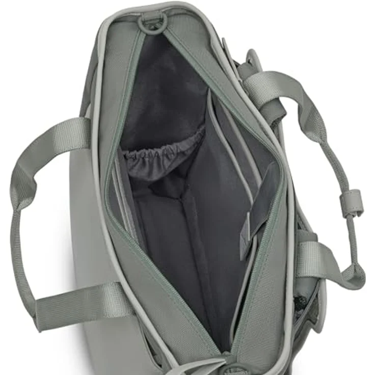 Kapten & Son Lindby Pro Convertible Backpack, Rucksack mit Laptopfach für 15 Zoll, 20L, Muted Sage grüngrau, verstaubare Schultergurte, ergonomische Tragekomfort – Bild 4