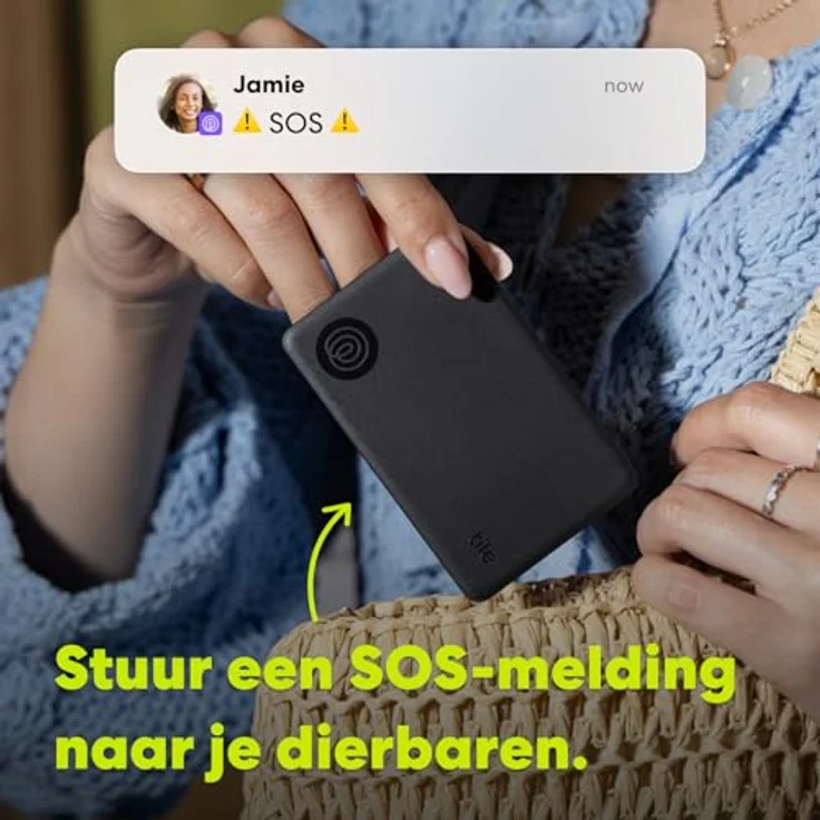 Tile by Life360 Slim (2024) – Geldbörsenfinder und Bluetooth-Tracker, iOS & Android-kompatibel, 105 m Reichweite, wasserdicht, 1er-Pack (Navy Blaze) – Bild 5