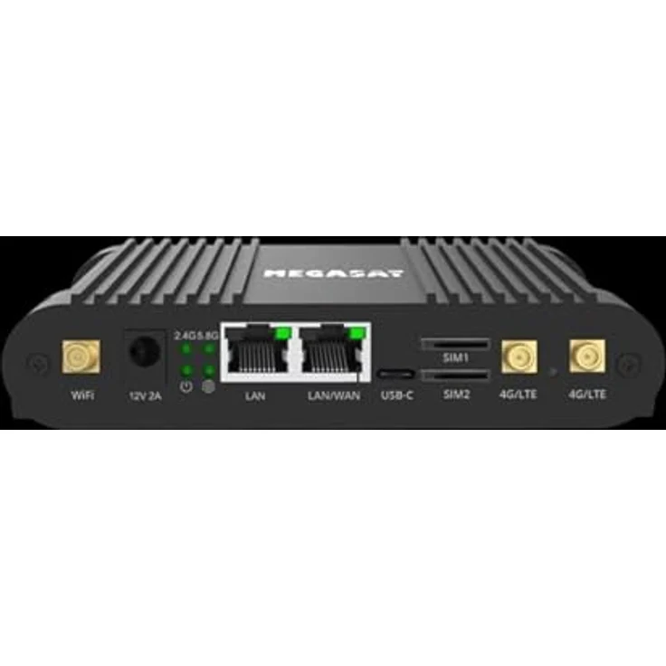 Megasat Camper Connected 5G Ready, LTE/5G WLAN Router-System mit MIMO-Technologie, Dual-Band 2,4/5,8 GHz, für Wohnmobile und Campervans, inklusive Außenantenne – Bild 3