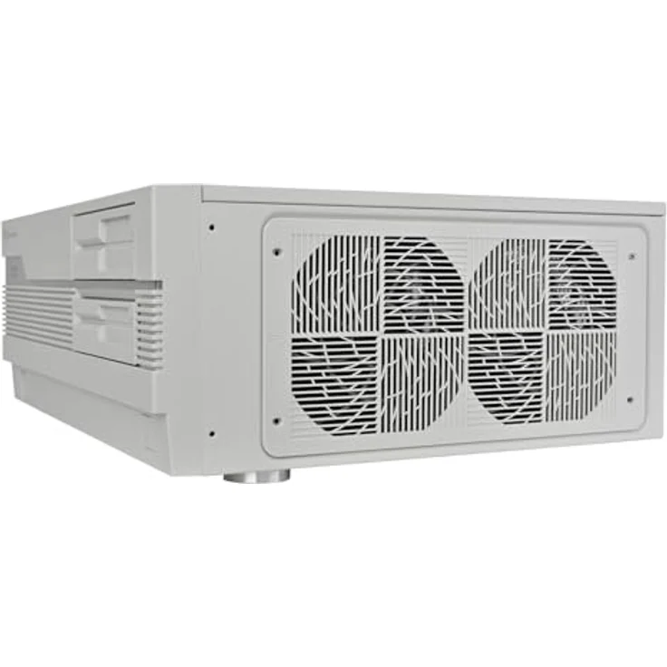 Silverstone FLP01 PC-Gehäuse, HTPC, SSI-CEB/ATX mit verstecktem I/O, 1x USB-C, 2x USB-A, 3,5-mm-Klinkenbuchse - weiß – Bild 7