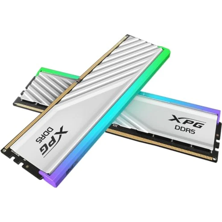 ADATA DIMM 32 GB DDR5-6000 (2x 16 GB) Dual-Kit, Arbeitsspeicher, Weiß, ECC, XMP 3.0 – Bild 1