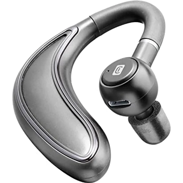 Cellularline | Bold | Mono-Bluetooth-Headset mit langlebigem Akku – 40 Minuten Ladezeit für 23 Stunden Autonomie - integrierte Mikrofon mit Multifunktionstaste, Schwarz – Bild 3