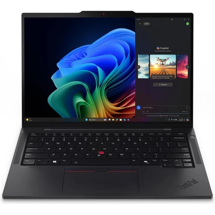 Lenovo ThinkPad T14s Gen 6, 14" WUXGA Notebook mit Intel Core Ultra 5 225U, 16 GB RAM, 512 GB SSD, Schwarz – Bild 1