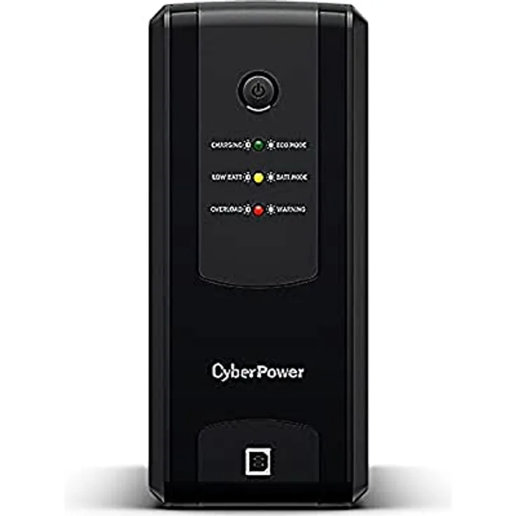 Cyberpower UT1200EG, Line-Interaktive USV mit 1200 VA, 700 W, niedrigem Stromverbrauch und integriertem Überlastschutz