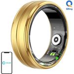 Colmi R06, Smart Ring aus leichter Aluminiumlegierung mit umfassender Gesundheitsüberwachung, Gold