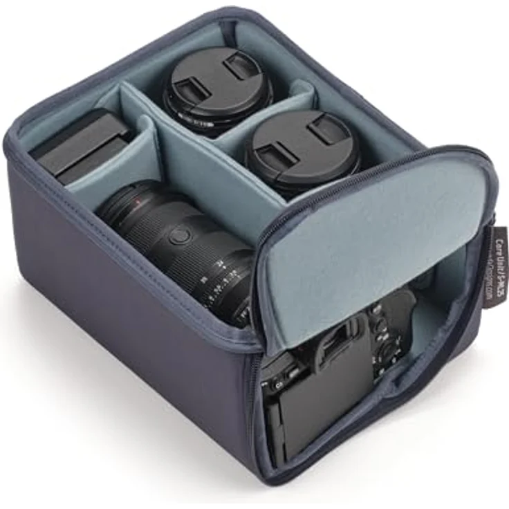 Shimoda Core Unit Mirrorless XS25, Fotorucksack für spiegellose Kameras, schwarz, mit verstellbarem Innenraum und Laptopfach bis 15,6 Zoll. – Bild 2