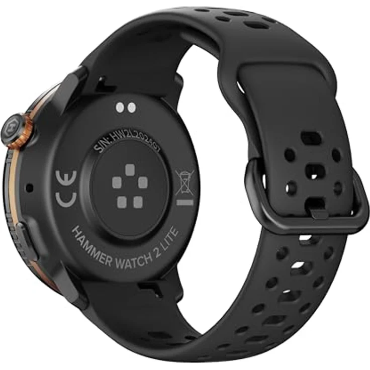 HAMMER, HAMMER Watch 2 Lite Smartwatch mit Sportmodi und Gesundheits-Tracking, Schwarz – Bild 5
