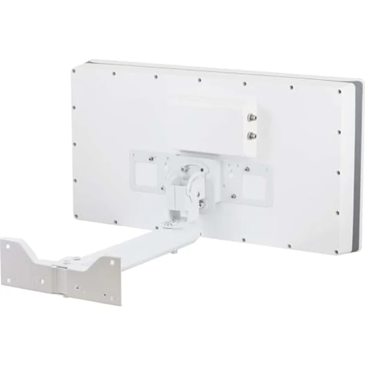 Telestar Digiflat 2 Twin Sat Flachantenne für 2 Teilnehmer (LNB: 0,2dB, 33,7 dBi Gewinn, Fenster-Wand-Masthalterung, Kompass, Montagewerkzeug) weiß – Bild 6