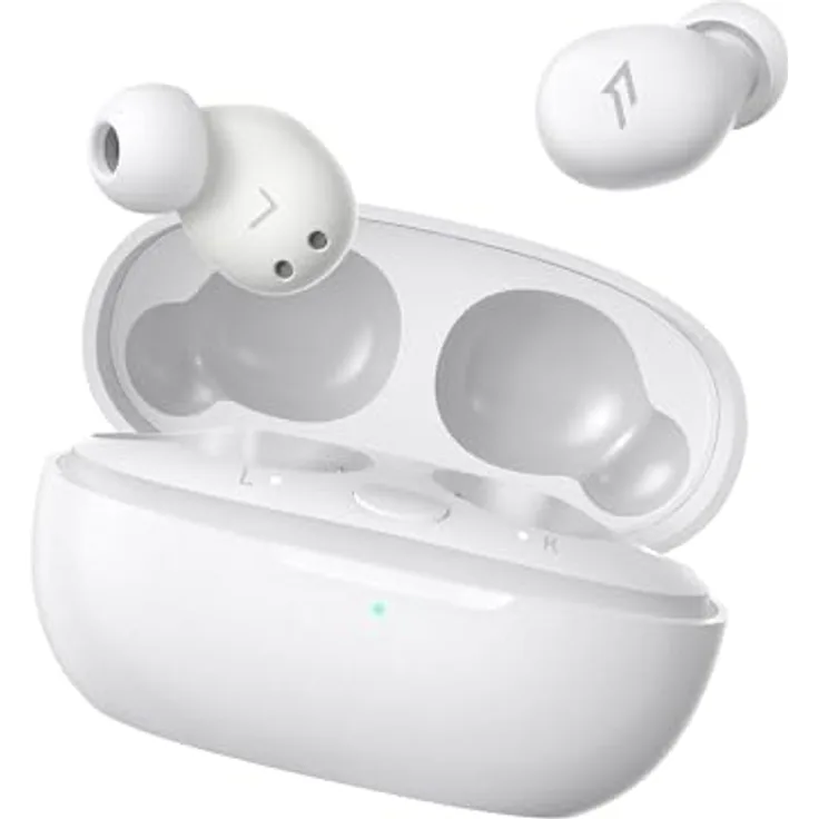 1MORE Z30 Schlafkopfhörer, Bluetooth 5.3 In-Ear Kopfhörer mit 24dB Geräuschisolierung und weißem Rauschen, für Seitenschläfer, Auto-Off-Timer