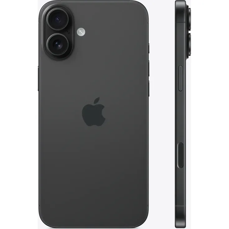 Apple iPhone 16 Plus 5G Smartphone (6,7 Zoll) OLED-Display, 128 GB interner Speicher, iOS 18, schwarz – Bild 2