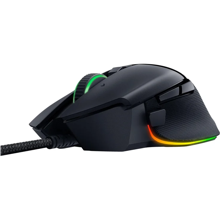 Razer Basilisk V3, Kabelgebundene Gaming-Maus mit 26.000 dpi Sensor, 11 programmierbaren Tasten und RGB-Beleuchtung, Schwarz