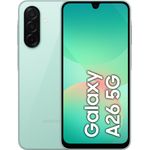 Samsung Galaxy A26 5G, Smartphone mit Smart Features, 6,7" Super AMOLED Display, 8GB RAM, 256GB, 5.000 mAh Akku, erweiterbarer Speicher, Mint