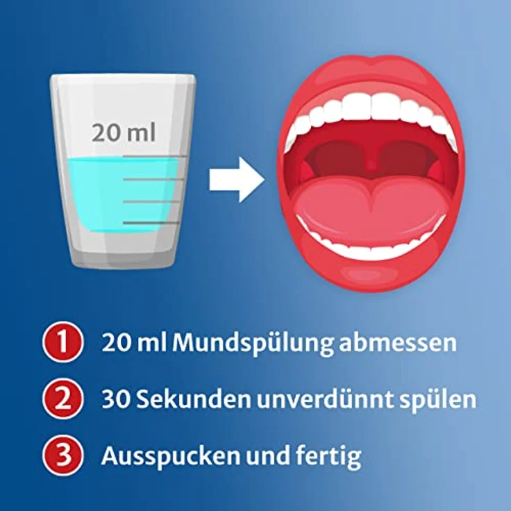 One Drop Only 500 ml Protect + Care Mundspülung antibakteriell ohne Alkohol - 7-facher Schutz gegen Mundgeruch – Bild 5