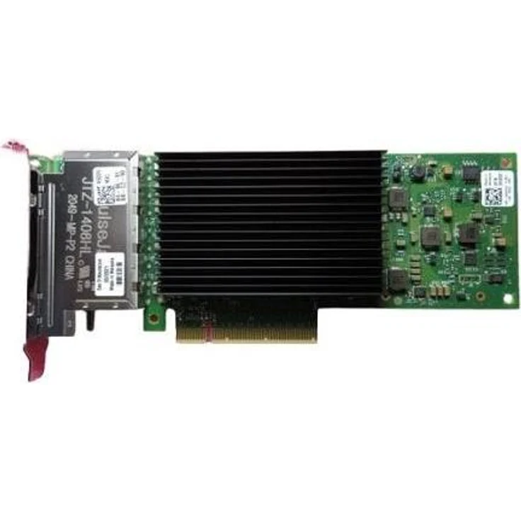 Dell Intel X710-T4L Quad Port 10GbE BASE-T Adapter, PCIe Low Profile, 12 Gbit/s, grün, schwarz