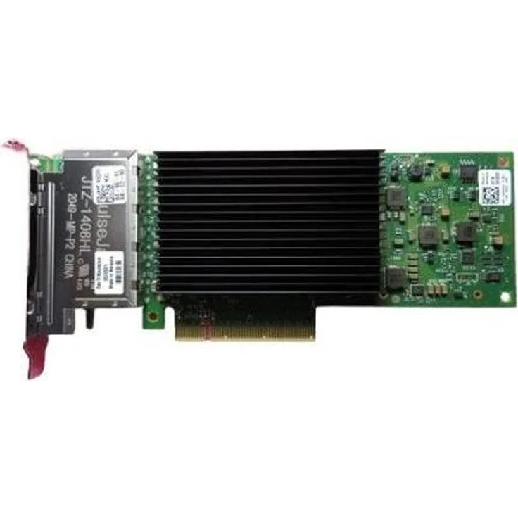 Dell Intel X710-T4L Quad Port 10GbE BASE-T Adapter, PCIe Low Profile, 12 Gbit/s, grün, schwarz