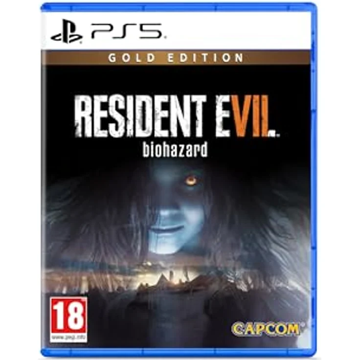 Capcom Resident Evil 7 Gold Edition, 100% UNCUT PEGI Edition für PS5 mit neuer Ego-Perspektive und VR-Unterstützung – Bild 1