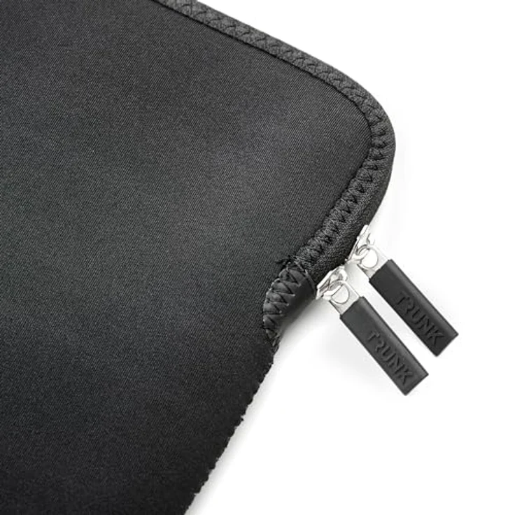 Trunk Neoprene Sleeve für MacBook Air 13" (M2/M3/M4), Kratzfester Schutz mit weichem Innenfutter, Schwarz – Bild 4