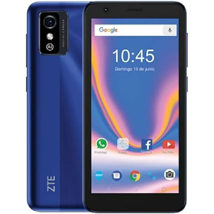 ZTE Blade L9 (32 GB, Blau, 5", Dual SIM, 5 Mpx, 4G), Smartphone, Blau – Bild 1
