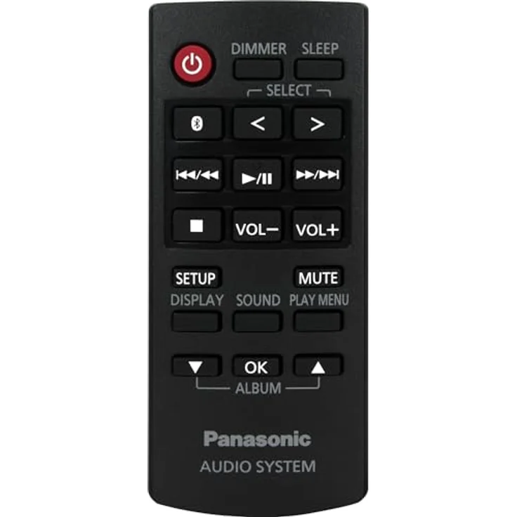 Panasonic SC-DM504EG-W Micro HiFi in weiß (40 Watt RMS, Digital DAB+, CD, UKW, Bluetooth, USB, AUX) – Bild 8