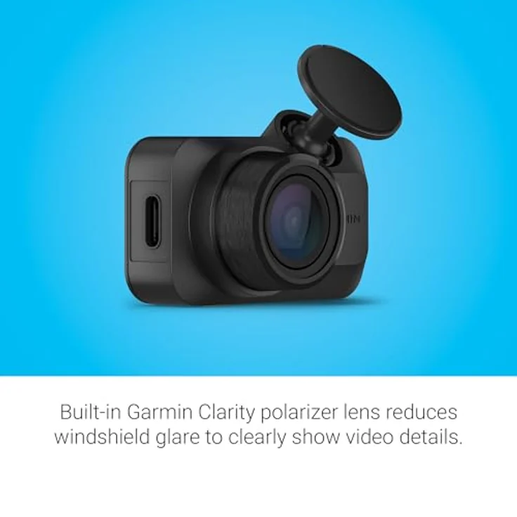 Garmin Dash Cam™ Mini 3 - kleine Dash Cam mit 1.080p HD-Auflösung, 140° Bildwinkel, Garmin Clarity Polfilter und automatischer Unfallerkennung – Bild 5