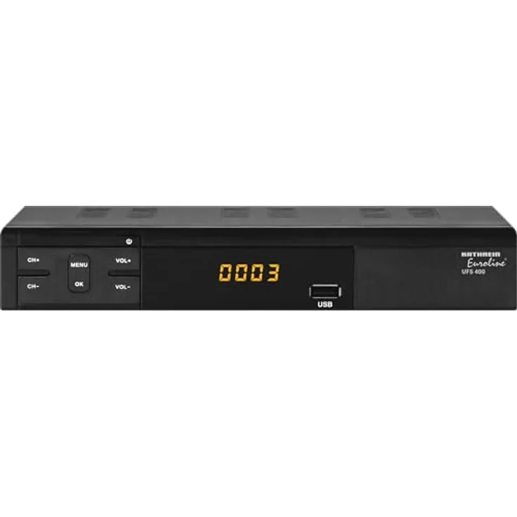 KATHREIN UFS 400, HD Sat-Receiver mit PVR, HDMI und SCART, Schwarz