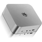 Beelink SEi14 Mini PC, Intel Core Ultra 5 125H(14C/18T bis zu 4.5GHz), 32GB DDR5 1TB M.2 PCIe4.0 SSD Mini Gaming Computer, 4K Triple Display,HDMI/DP/Thunderbolt 4, 2.5G RJ45/WiFi 6/BT5.2, Schwarz