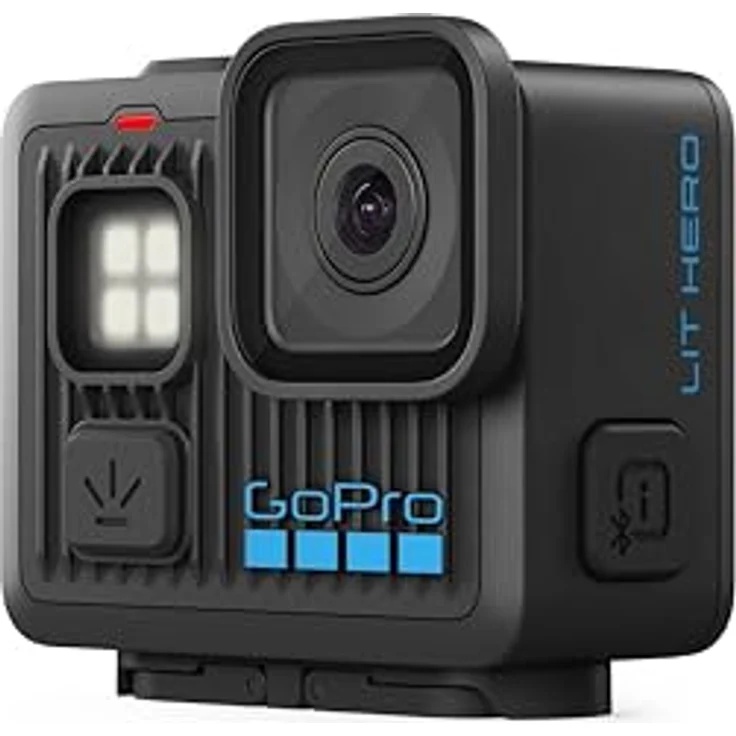 GoPro Lit Hero (60p), Action Cam mit 4K und 60fps, wasserdicht, schwarz – Bild 3
