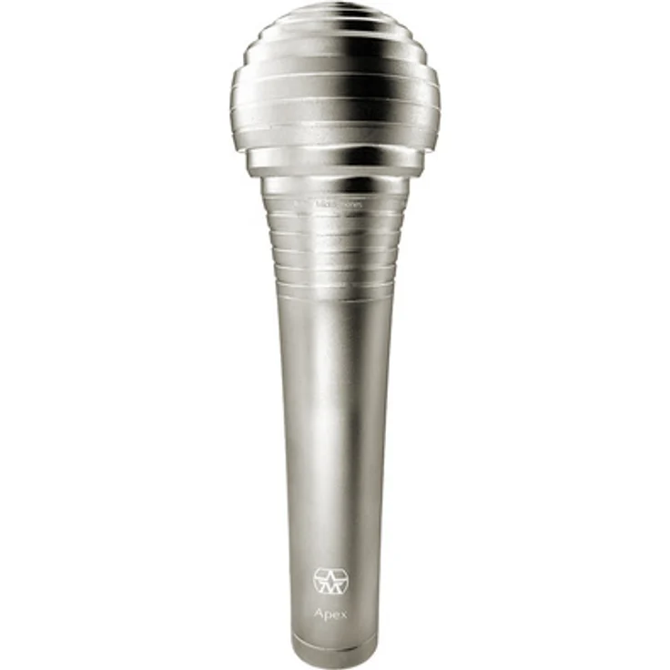 Aston Microphones Apex Storm, Dynamisches Mikrofon mit Dual Voicing und aktiven/passiven Modus, nickel glänzend