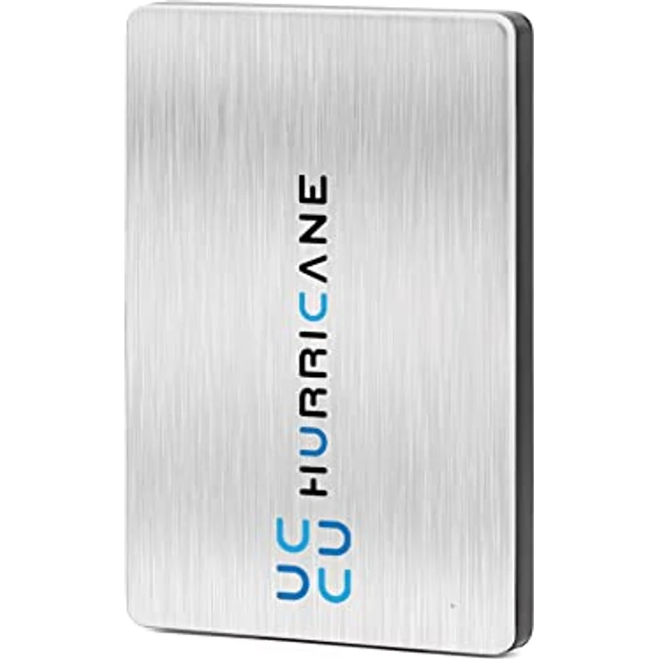 HURRICANE MD25U3 Externe Festplatte 640GB 2,5" USB 3.0 Mobile Speicherplatte für Fotos TV Laptop PS4 PS5 Xbox kompatibel mit Windows Mac Linux - Silber – Bild 1