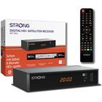 STRONG SRT7815 Digitaler HD Satelliten-Receiver, HD-SAT-Empfang, DVB-T2 HD, inklusive HD+ Karte für Deutschland - Preisvergleich