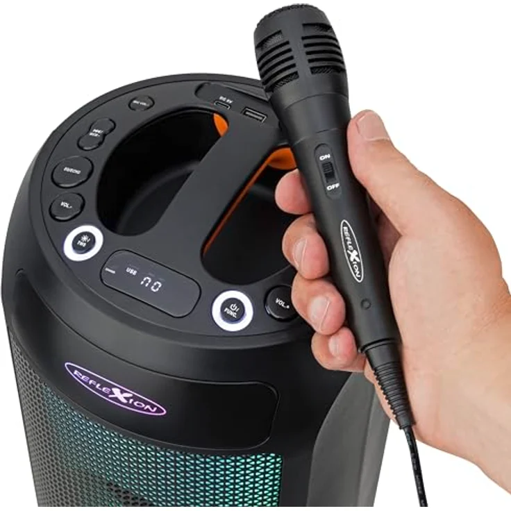 Reflexion PSX30BT, Bluetooth Party Lautsprecher mit 240W Musikleistung, LED-Flammenbeleuchtung und TWS-Funktion – Bild 7