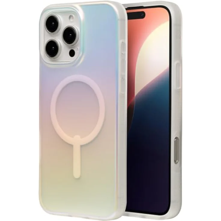 ZAGG Milan Snap, Graphen-verstärkte Hülle für iPhone 16 Pro Max [6.9-Inch], MagSafe-kompatibel, Stoßfest, Irisierend – Bild 1