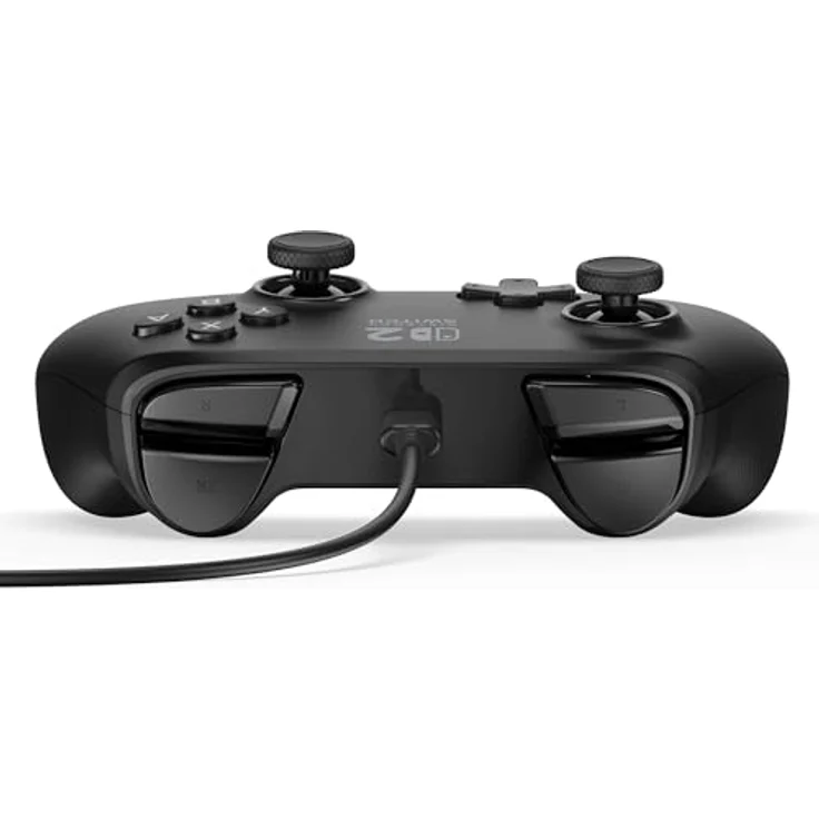 PowerA NSW2 Controller Advantage, kabelgebundener Gaming Controller mit 3 m USB-Kabel, Schwarz – Bild 8