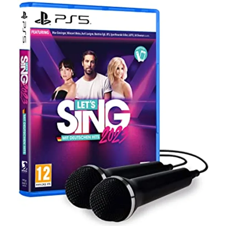 Let's Sing 2023 German Version [+ 2 Mics] (PlayStation 5) [AT-PEGI]