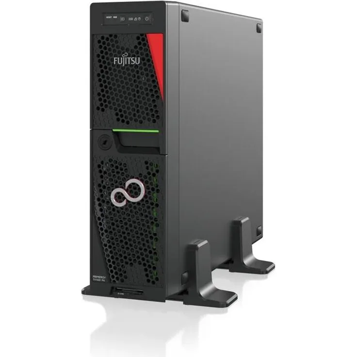 Fujitsu PRIMERGY TX1320M6, Server mit Intel Xeon 8-Kern, 32 GB DDR5 RAM, 4x2,5'' Chassis, schwarz