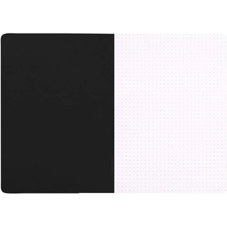 Rhodia Einsteck-Fotoalbum A5, Notizheft dotBook mit 48 Blättern, punktkariert 80g, Schwarz, Modell 119186C – Bild 2
