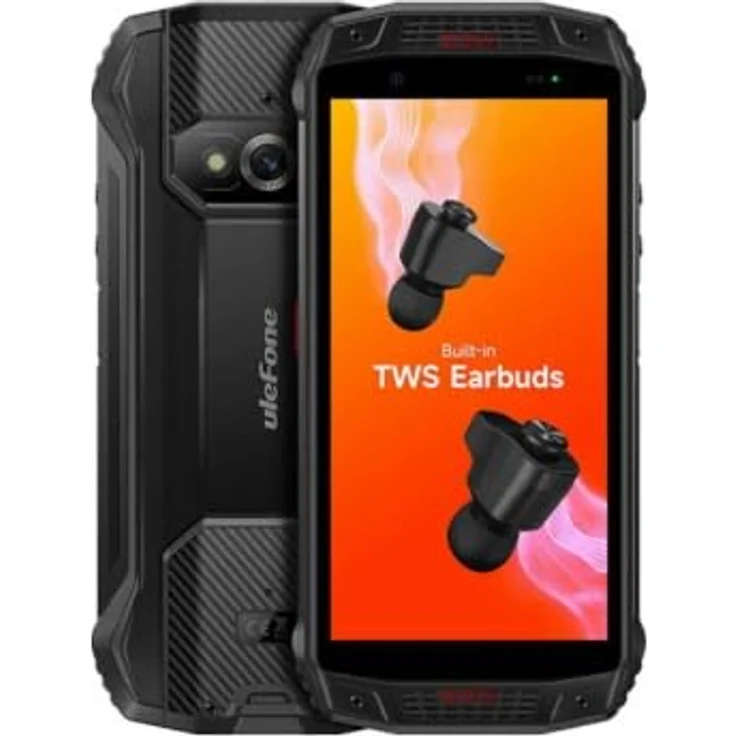 Ulefone Smartphone Armor 15 Schwarz, robustes Outdoor-Smartphone – Bild 1