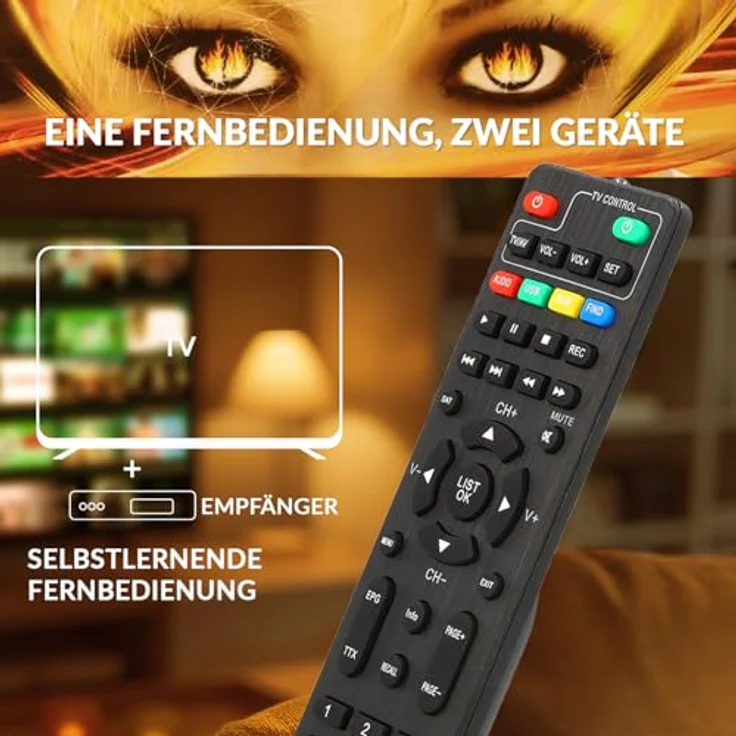 Comag HD45 Digitaler HD Sat Receiver, FULL HD, HDTV, DVB-S2, HDMI, SCART, PVR-Ready, USB 2,0, inkl, HDMI Kabel, schwarz – Bild 6