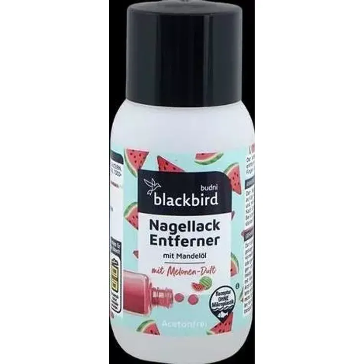 Blackbird Nagellackentferner mit Melonen Duft
