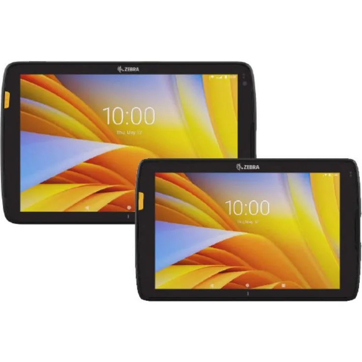 Zebra ET40, 8", WIFI6, SE4100 (5G, 8", 64 GB, Schwarz), Robustes Tablet mit Barcodeleser, Schwarz
