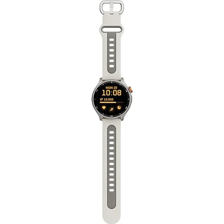 MP myPhone Smartwatch Watch Adventure warm Grey, 360-mah-Akku, Bis zu 14 Tage Akkulaufzeit, 1,43 Zoll, GPS, 50 Sportmodi, SOS-Taste, Kompass, wasserdicht, Bluetooth – Bild 4