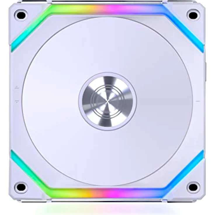 Lian Li PC Lüfter 120mm UNI FAN SL120 V2 RGB PWM - PC Fan - L-Connect 3-Software - 32 RGB-LEDs - Gehäuse Lüfter - RGB Lüfter 120mm - Gehäuselüfter 120mm - Lüfter PC - PC Lüfter RGB - Weiß – Bild 2