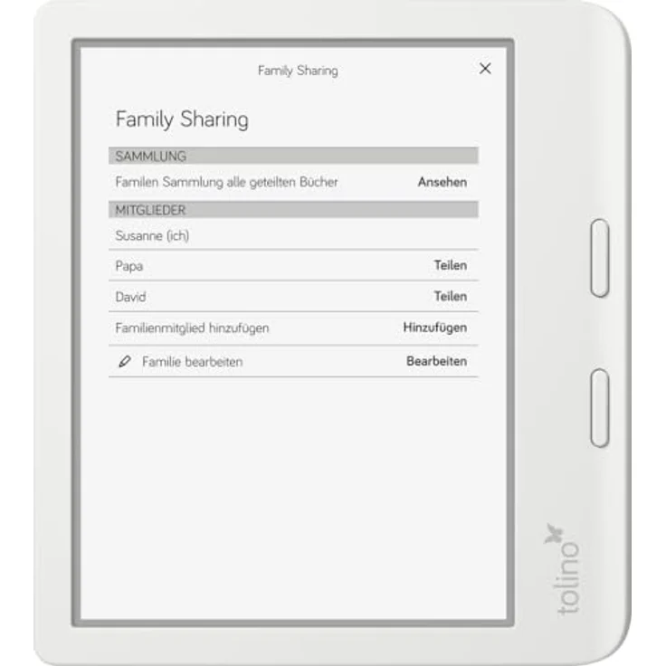 Tolino vision color, eReader mit 7-Zoll E Ink Kaleido 3 Display, 32 GB Speicher, ergonomische Form, wasserabweisend IPX8, weiß – Bild 11